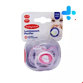 Baby Land Orthodontic Luminescent Pacifier 485