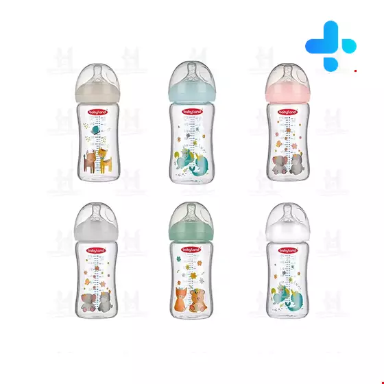 Baby Land Pyrex milk bottle code 205