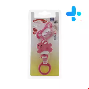 Baby Land Orthodontic Pacifier And Pacifier Holder For Children 6 to 18 Months Baby Land Code 276