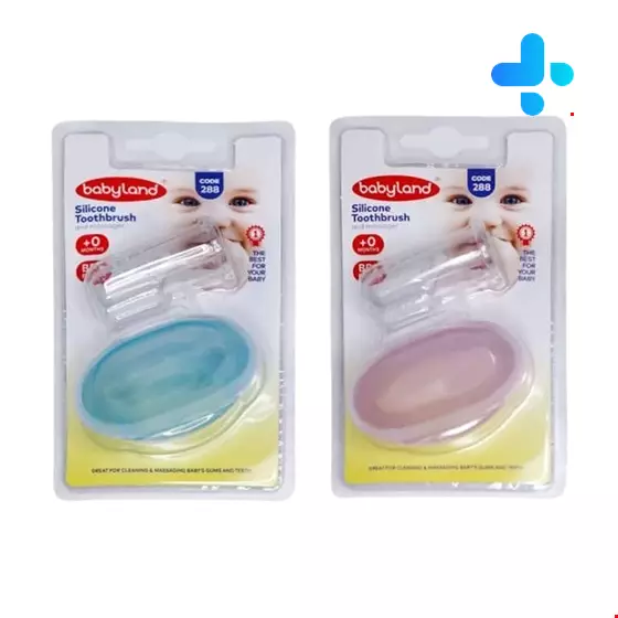 Baby Land Silicone Toothbrush And Massager 288