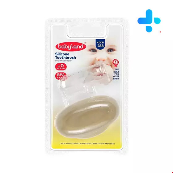 Baby Land Silicone Toothbrush And Massager 288