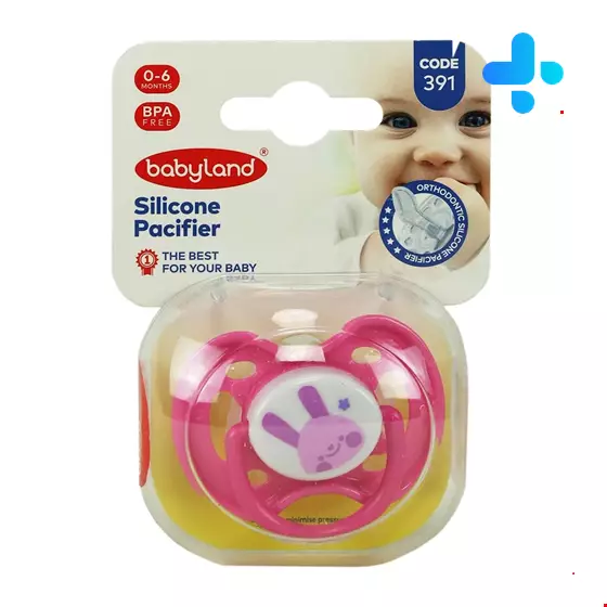 Baby Land Orthodontic Pacifier 0 to 6 Code 391