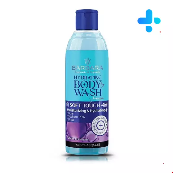 Barbara Deep Moisturizing Body Shampoo With A Cool And Exciting Scent 400 Ml
