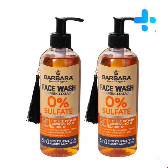 Barbara Sulfate Free Face Wash 370 Ml