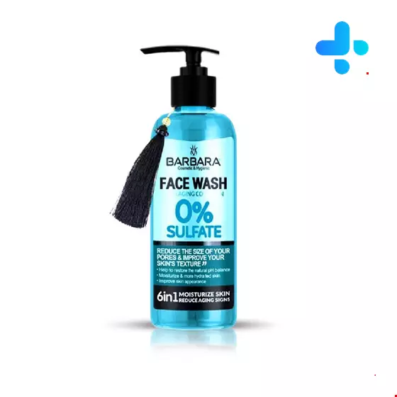 Barbara Sulfate Free Face Wash With Hydrolyzed Collagen 370 Ml 