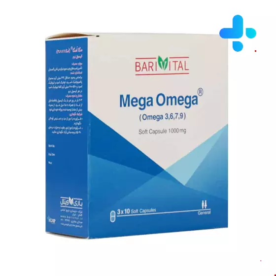 Barivital 3 6 7 9 Mega Omega1000 mg Soft Capsules