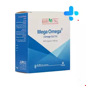 Barivital 3 6 7 9 Mega Omega1000 mg Soft Capsules