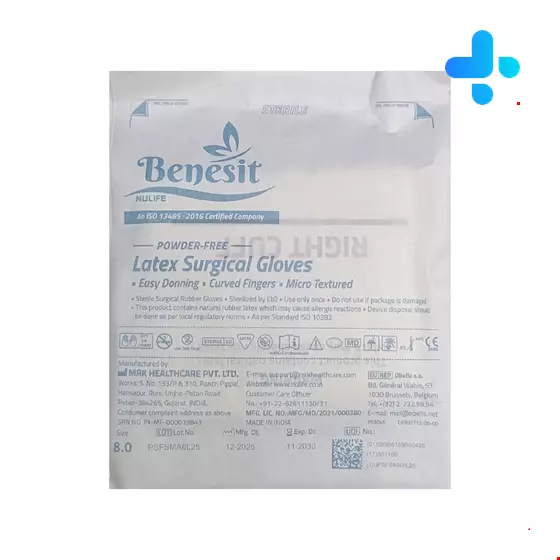 Benesit Surgical gloves Size 8