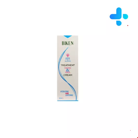 Biken Hand And Nail Moisturizing And Softening Cream 60 Ml