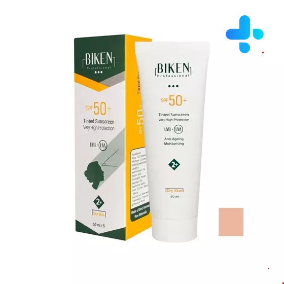 Biken sunscreen cream For Dry Skin 50 Ml