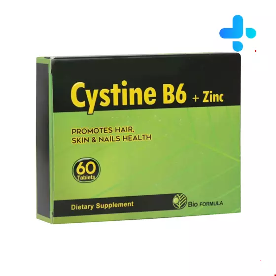 Bio Formula Cystine B6 and Zinc 60 Tablet