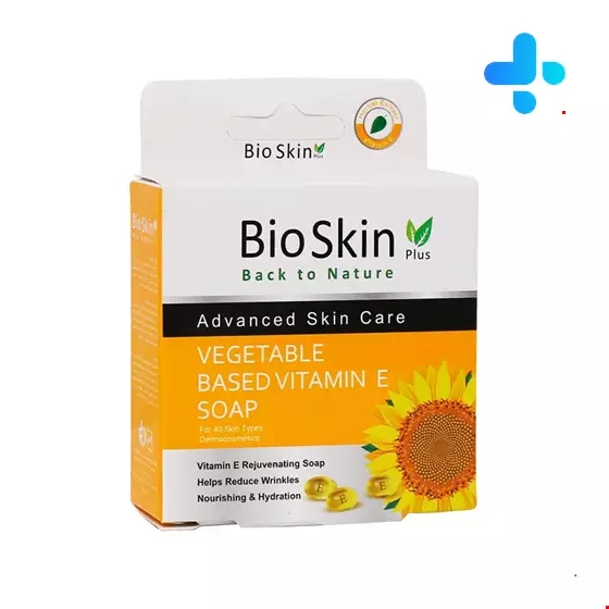 Bio Skin Vegetable Based Vitamin E Soap For All Skin Types 100 mg