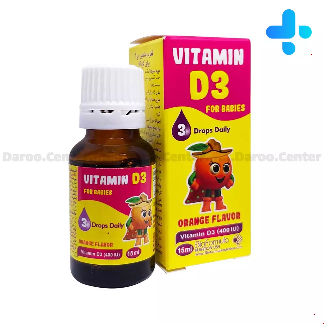 Bioformula Nutrition Usa Vitamin D3 400 IU Drops 15 Ml