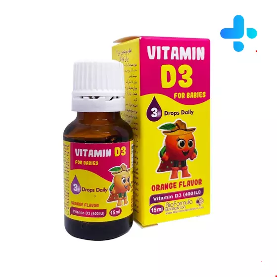 Bioformula Nutrition Usa Vitamin D3 400 IU Drops 15 Ml