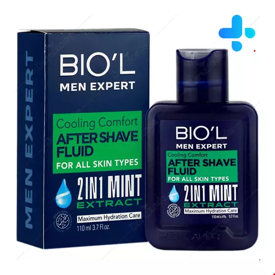Biol Cooling Comfort After Shave Fluid For Men 110 ml