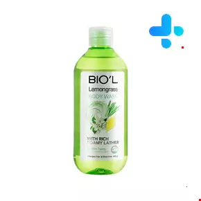 Biol Lemongrass Body Wash For All Skin Types 400 Ml