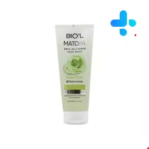 Biol Matcha Scrub Face Wash Gel 200 ml