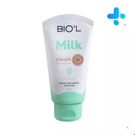 Biol Moisturizing Cream With Milk Protein And Oat Extract 70 ml