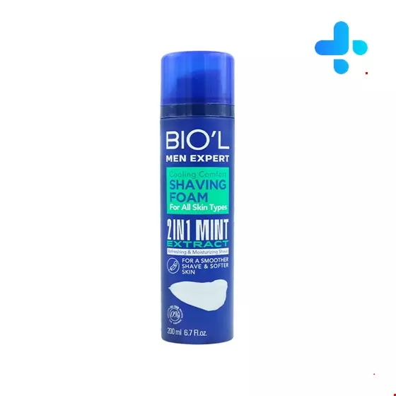 Biol Shaving Foam With mint Extract for Normal Skin 200 ml