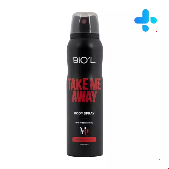 Biol Take Me Away Body Spray For Men 150 ml