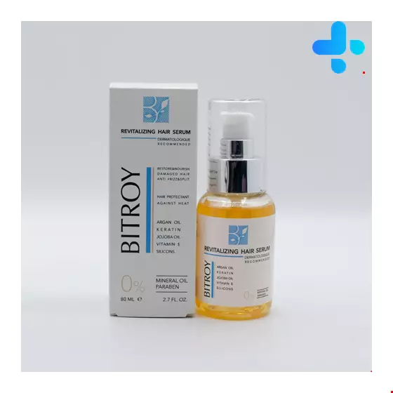 Bitroy Revitalizing Hair Serum Contains Argan Oil and Keratin 80 ml 