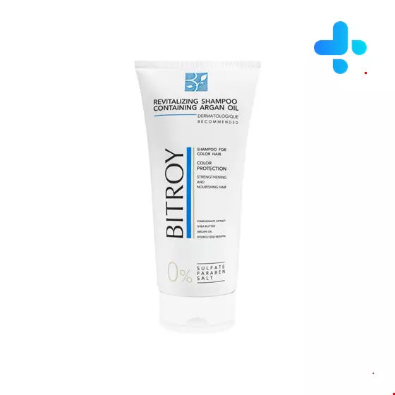 Bitroy Revitalizing Shampoo Containing Argan Oil Suitable For Colored Hair 200 ml