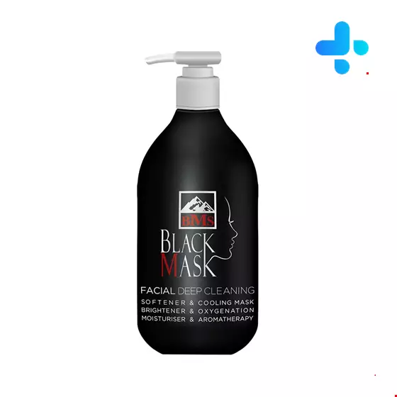 Bms Black Facial Deep Cleaning Mask 300 Ml