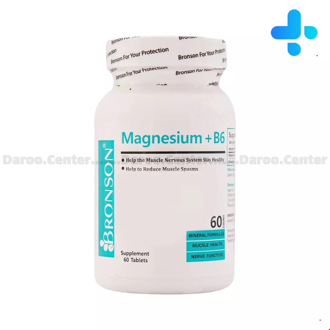 Bronson Magnesium And B6 60 Tablets