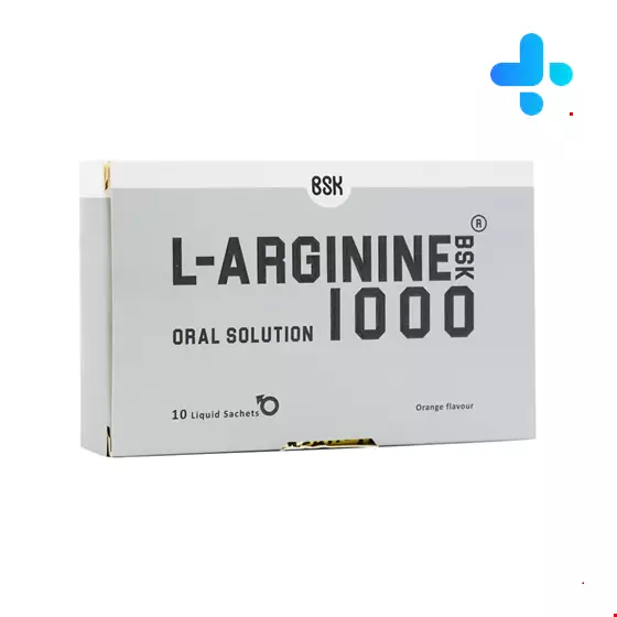 BSK L Arginine 1000 mg  10 Liquid Sachets