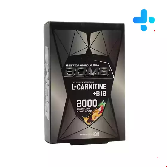 BSK LCarnitine 2000 And Vitamin B12 10 Liquid Sachets