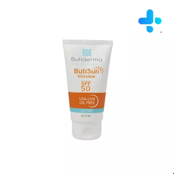 Butiderma Butisun Sunscreen Cream SPF50 For Oily Skin  45 ml