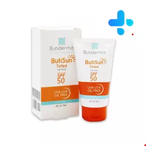 Butiderma ButiSun Tinted Sunscreen SPF50 Oil Free Cream 45 ml