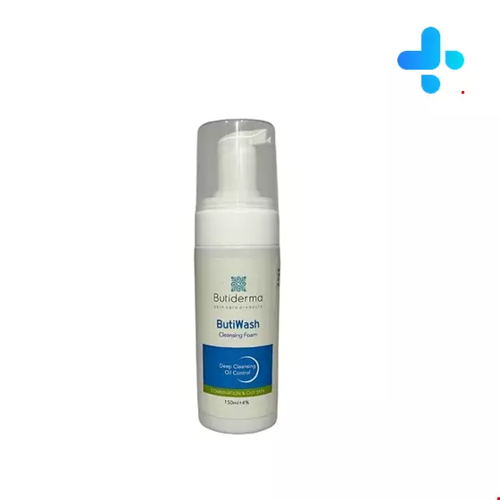 Butiderma Facial Cleansing Foam For Combination & Oily Skin  150 ml