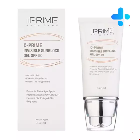 C Prime Invisible Sunblock Gel SPF50