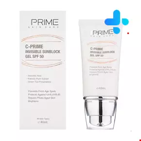ژل ضد آفتاب حاوی ویتامین ث SPF50 پرایم