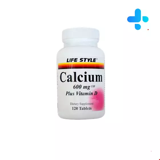 Calcium 600 Plus Vitamin D Tablet Life Style