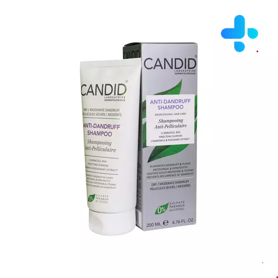 Candid Anti Dandruff Shampoo For Dry And Moderate 200 ml