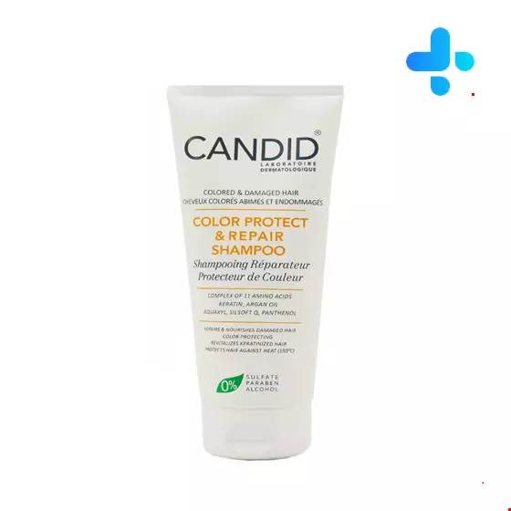 Candid Shampoo Color Protect And Repair For Dyed And Damaged Hair 200 Ml