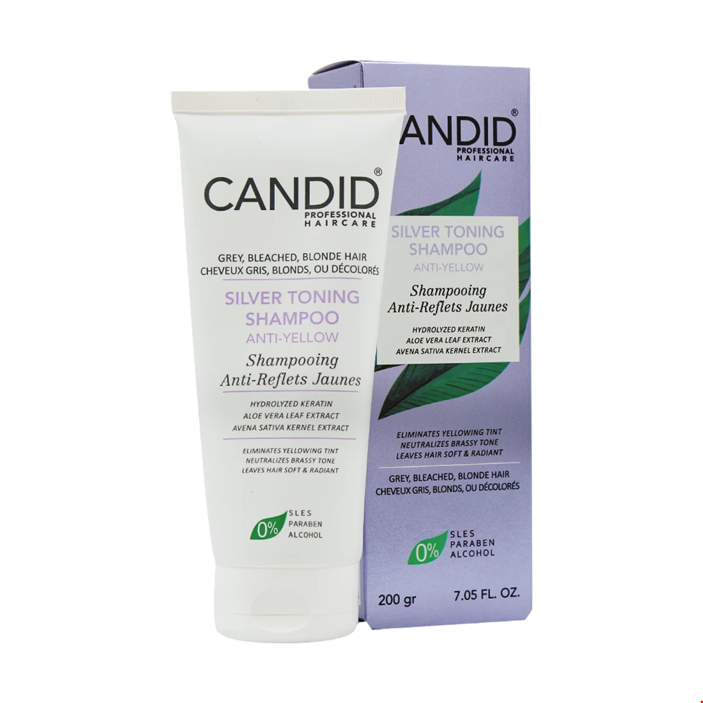 شامپو ضد زردی مو کاندید حجم 200 میلی‌لیتر
