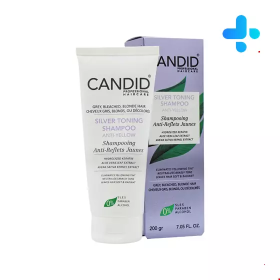 Candid Silver Toning Shampoo 200 gr