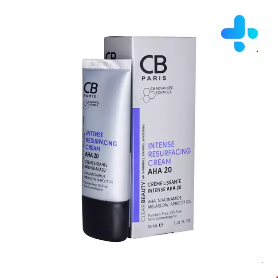 CB Paris AHA 20 Intense Resurfacing Cream 30 Ml