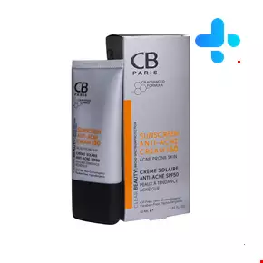 CB Paris Sunscreen Anti Acne SPF 50 Cream 40 Ml