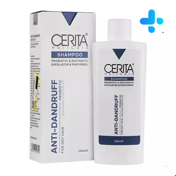 Cerita Anti Dandruff Probiotic For Dry Hair 200ml Shampoo