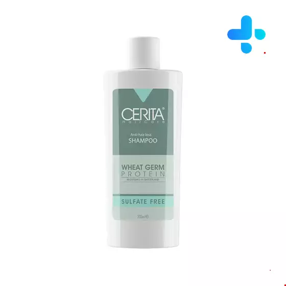 Cerita Wheat Germ Anti Hair Loos Sulfate Free Shampoo 200 ml