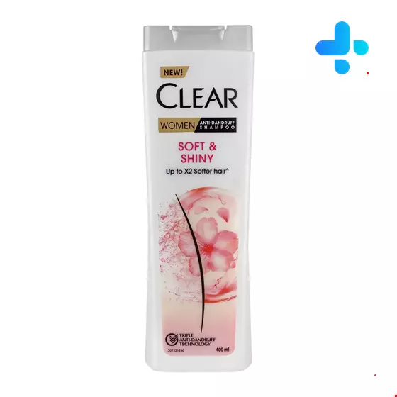 Clear Anti Dandruff Shampoo For Styling Women 400 Ml