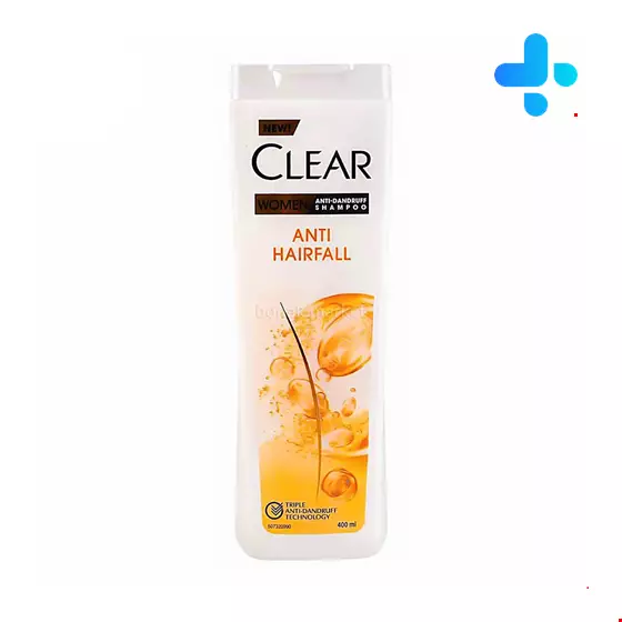 Clear Anti Dandruff Shampoo For Women, Hair Strengthening 400 Ml
