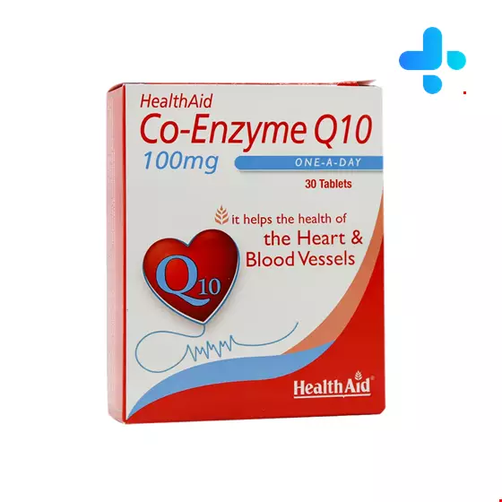 Co-Enzyme Q10 100 mg Healthaid 30 Tabs