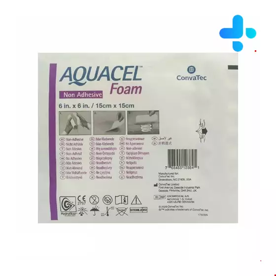 ConvaTec Aquacel non-adhesive foam dressing