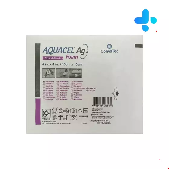 ConvaTec Aquacel silver foam dressing