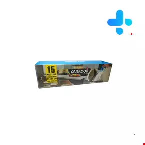Darkoob Garbage Bags Size 65×80 Large 15 Pcs